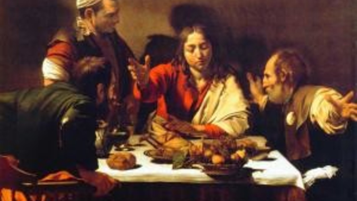 Emmaus By Carravagio