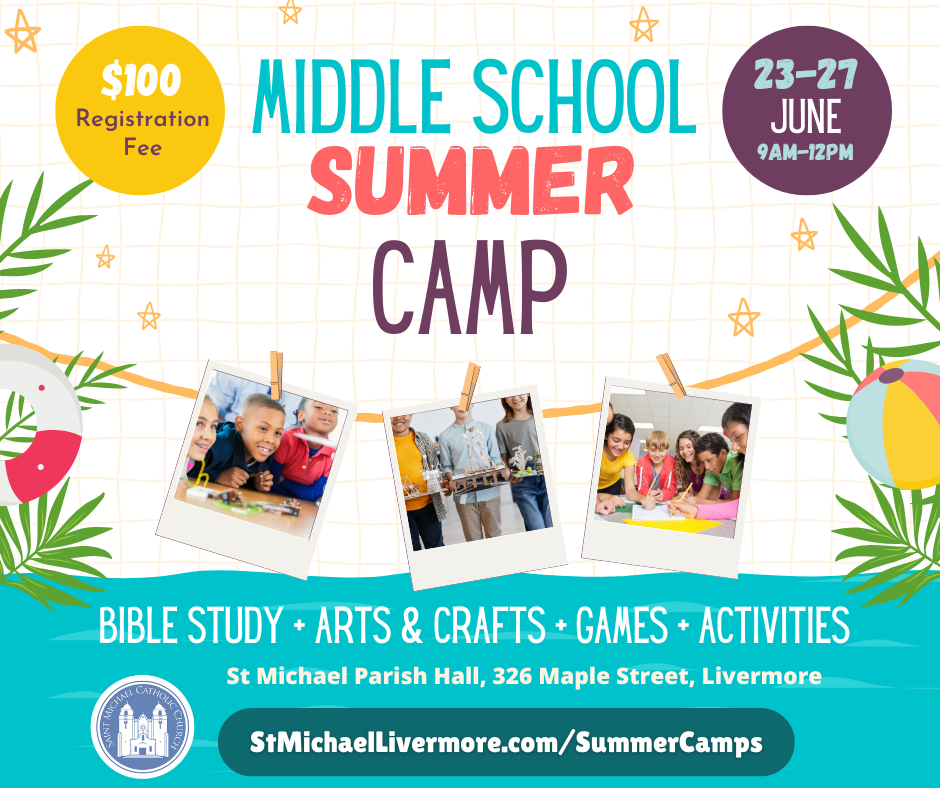Middle School Sumemr Camp 2025
