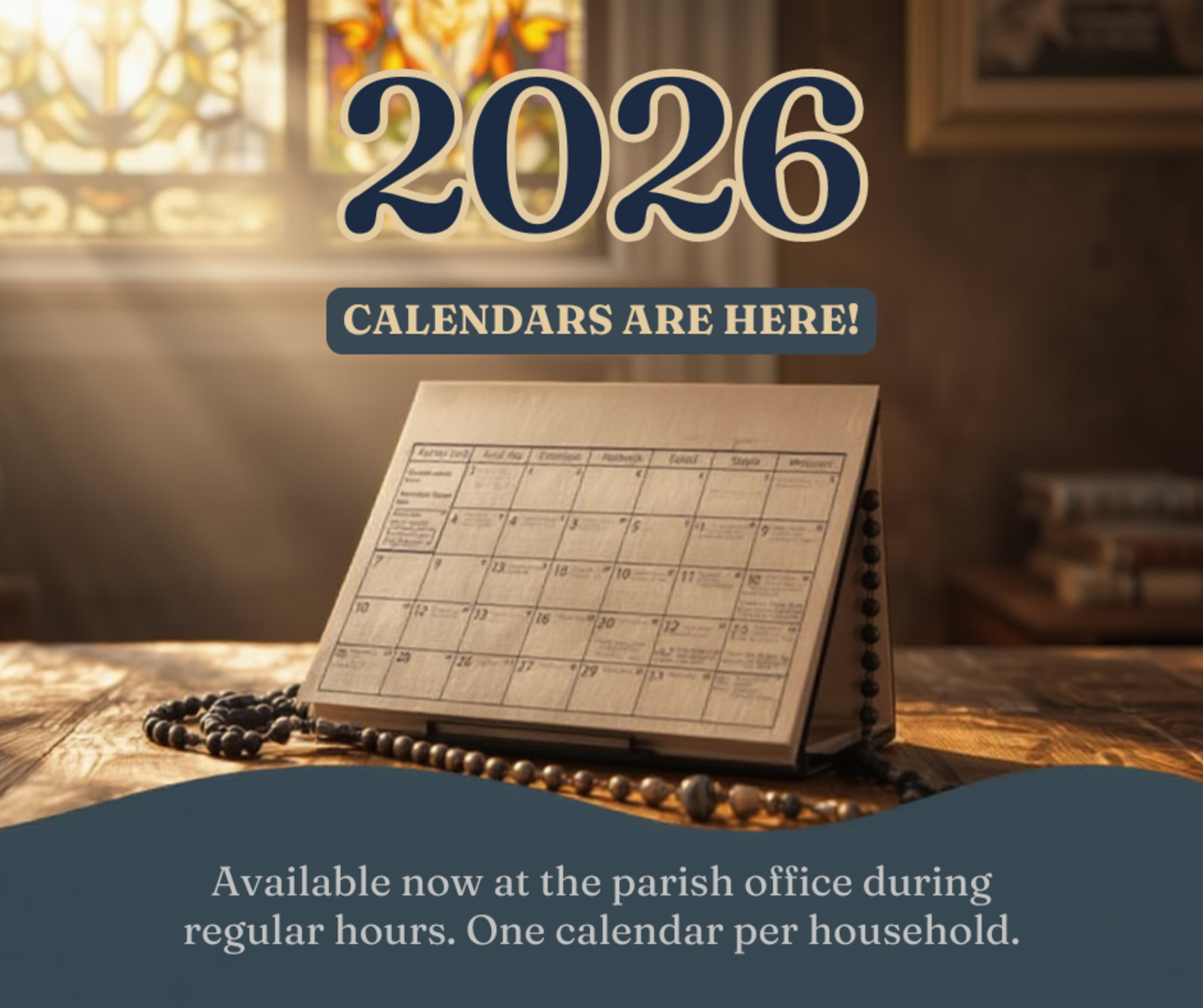 2026 Calendars English