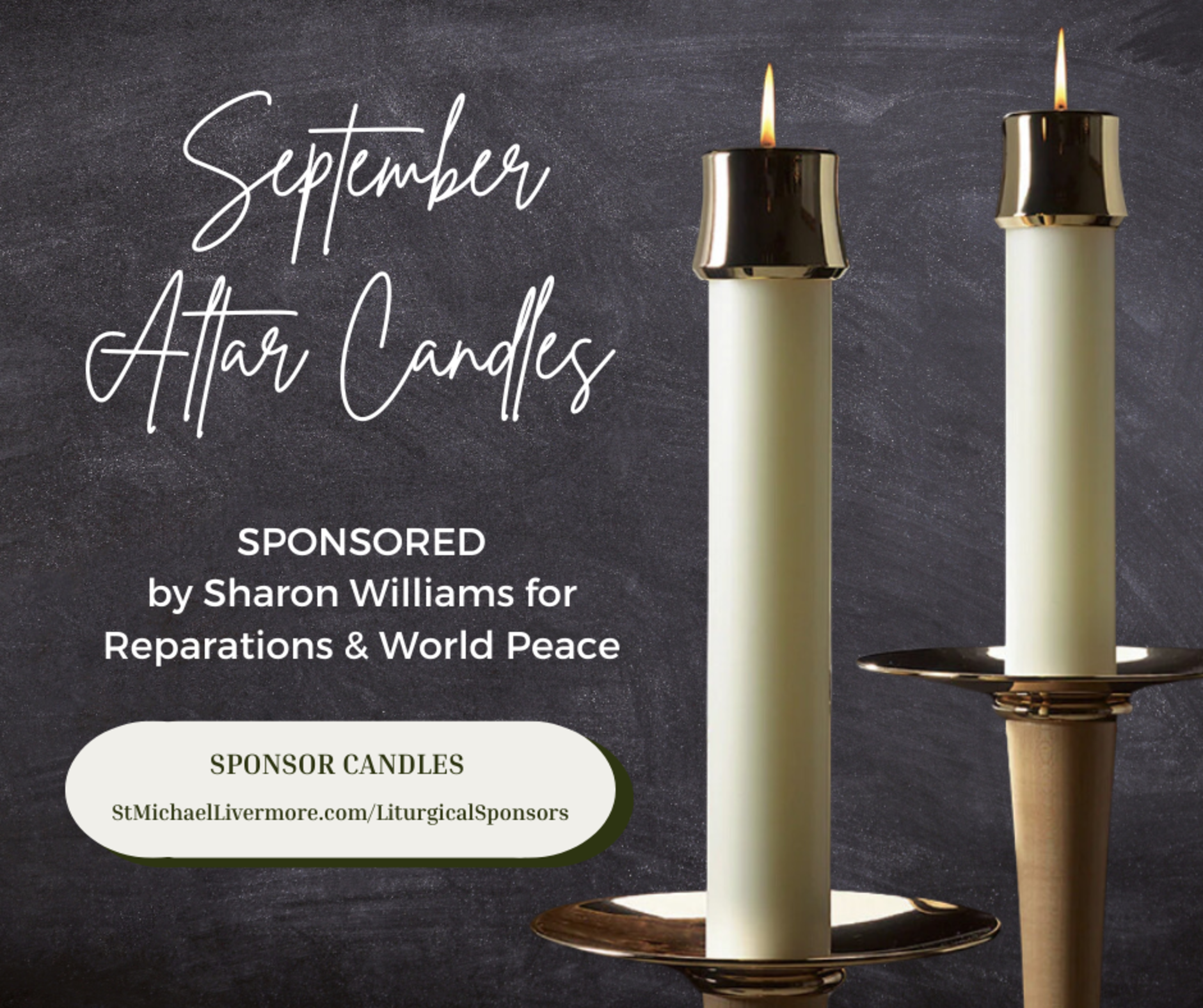 Altar Candle July English