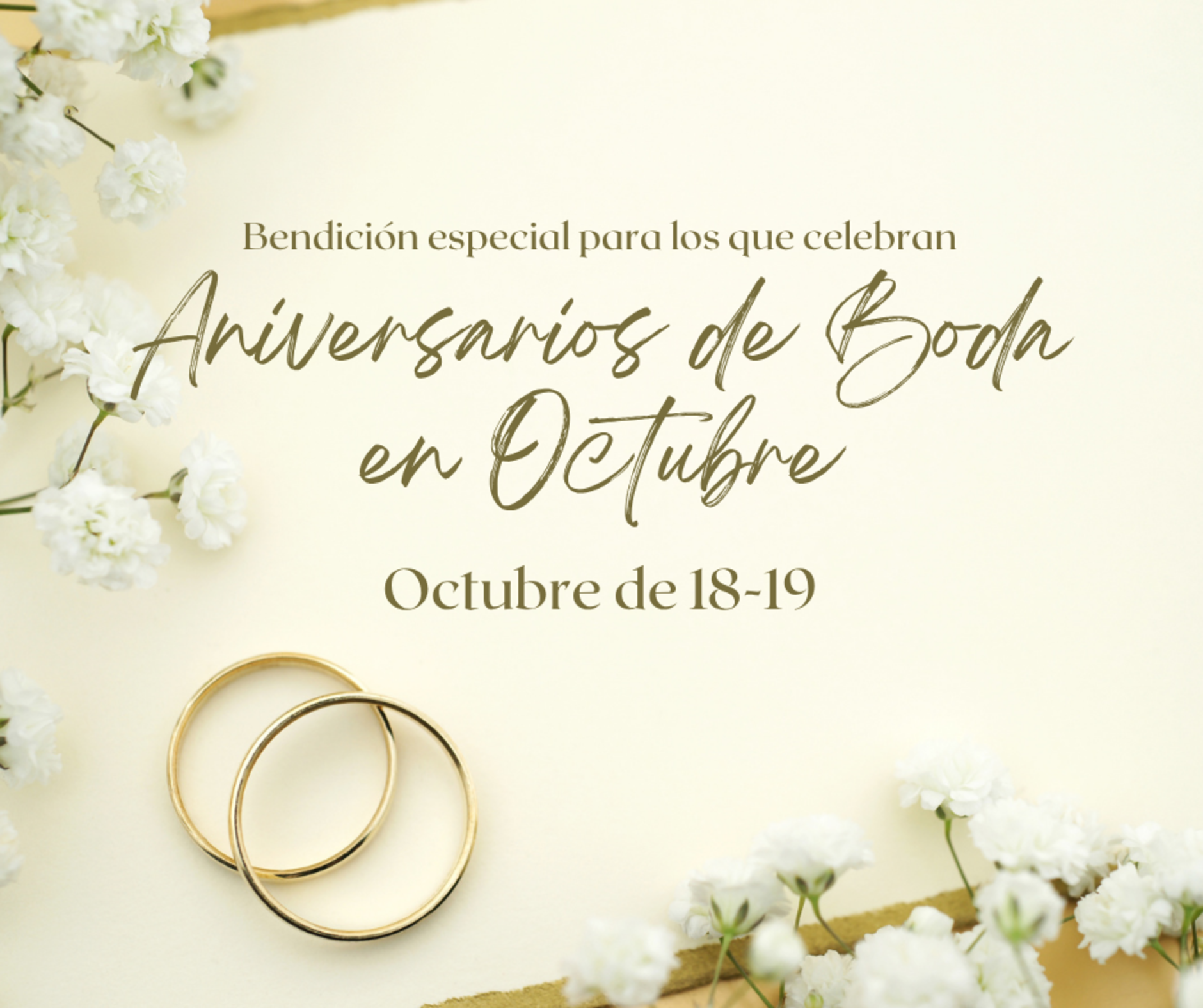 Anniversary Spanish   Octubre