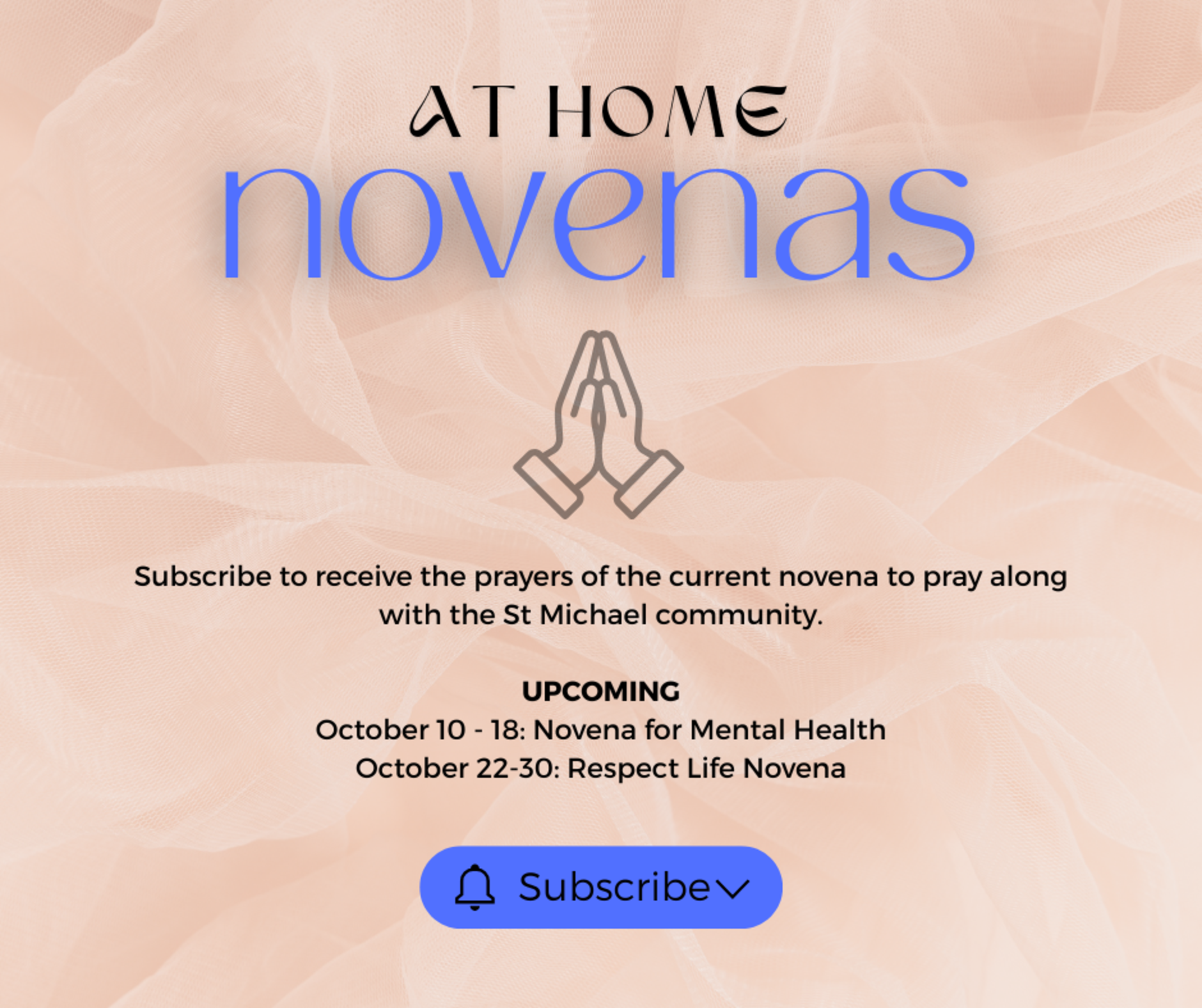 At Home Novenas