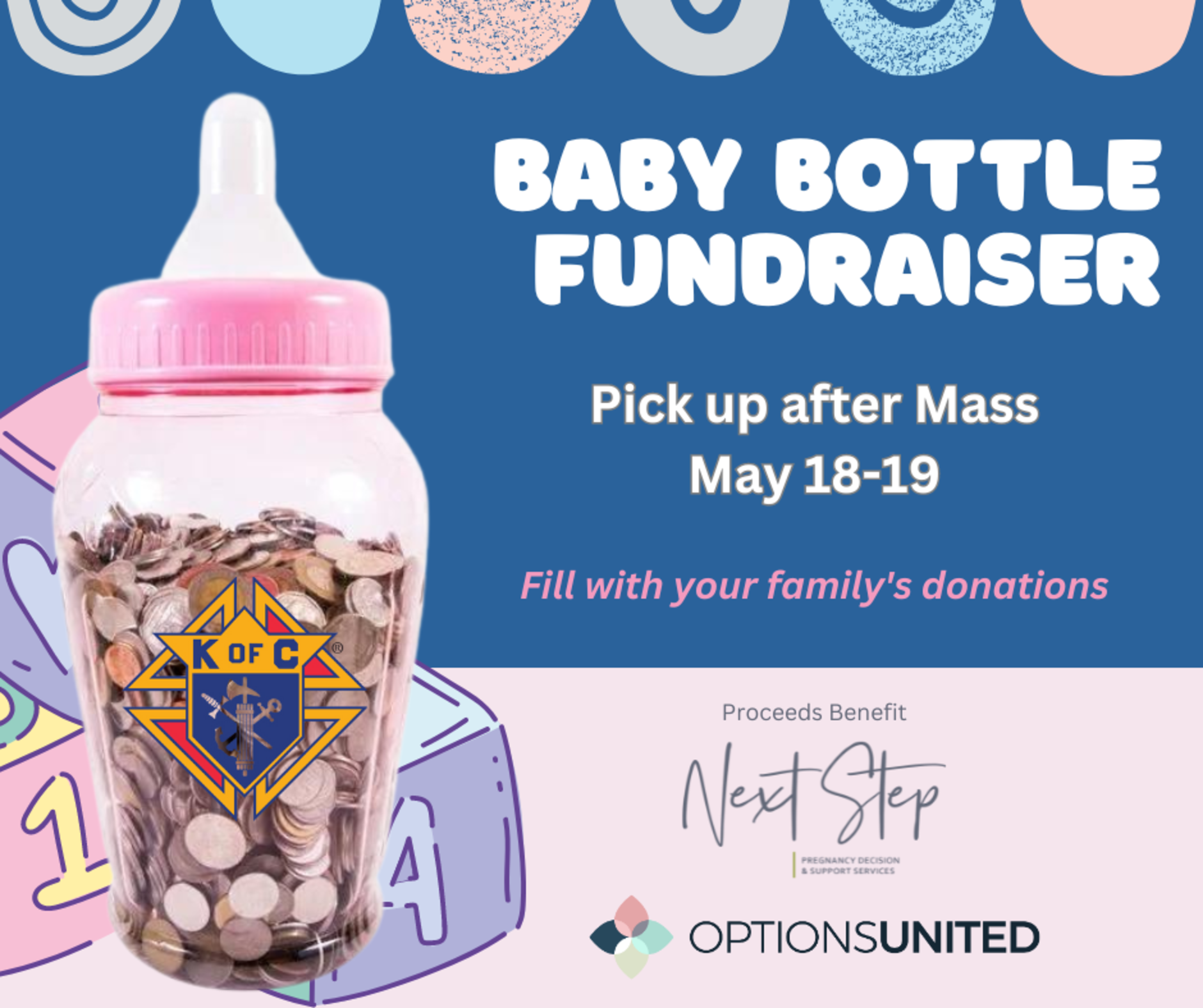 Baby Bottle Fundraiser 2024