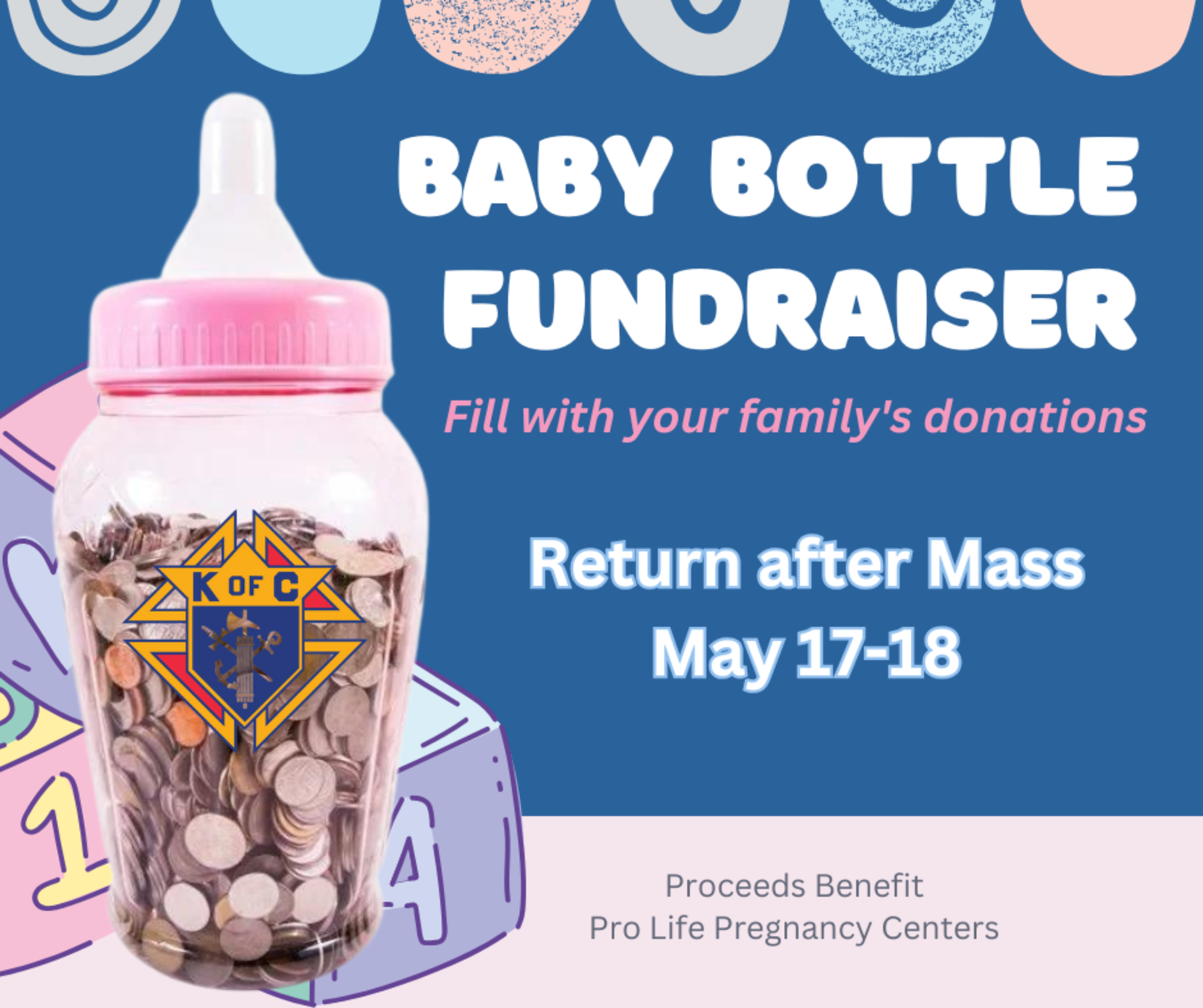 Baby Bottle Fundraiser 2025 Return