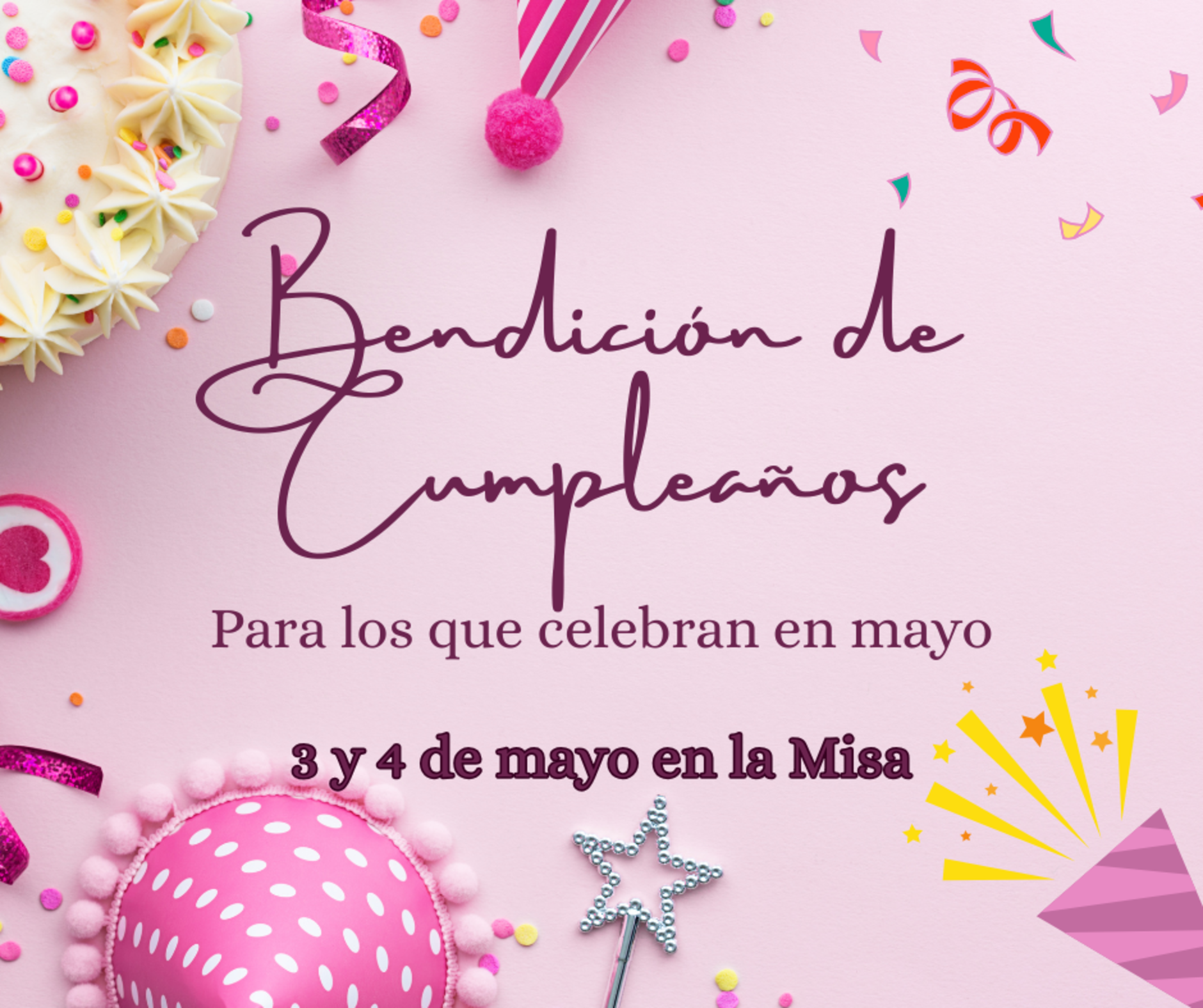 Birthday Blessings   May Spanish