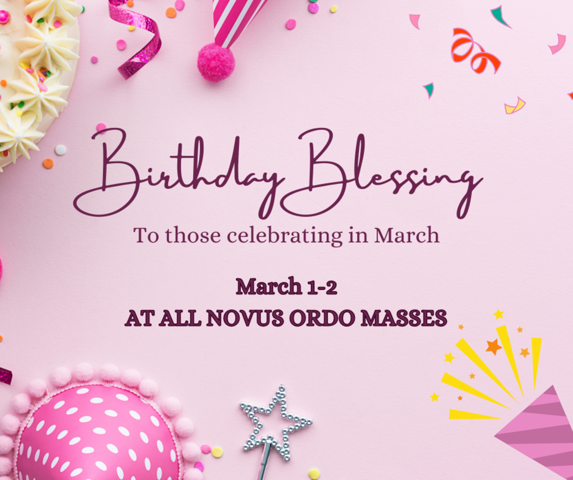 Birthday Blessings March