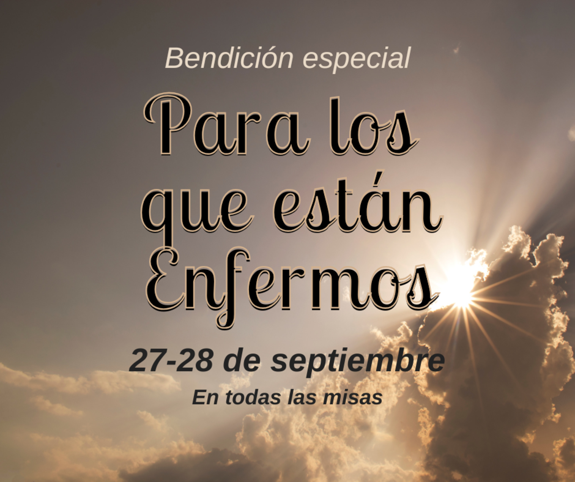 Blessing For Sick   Spanish