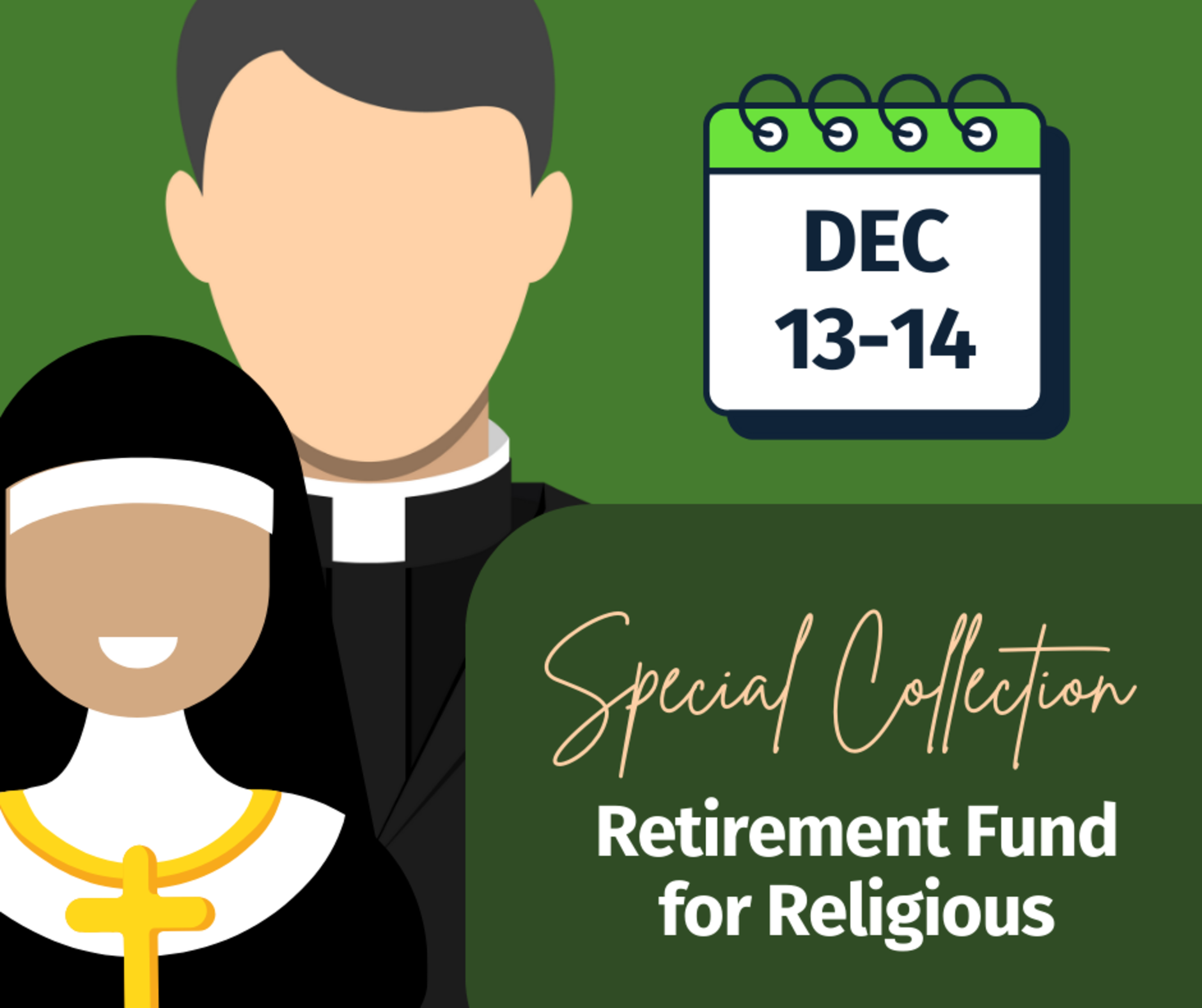 Collection For Religious Retirement English