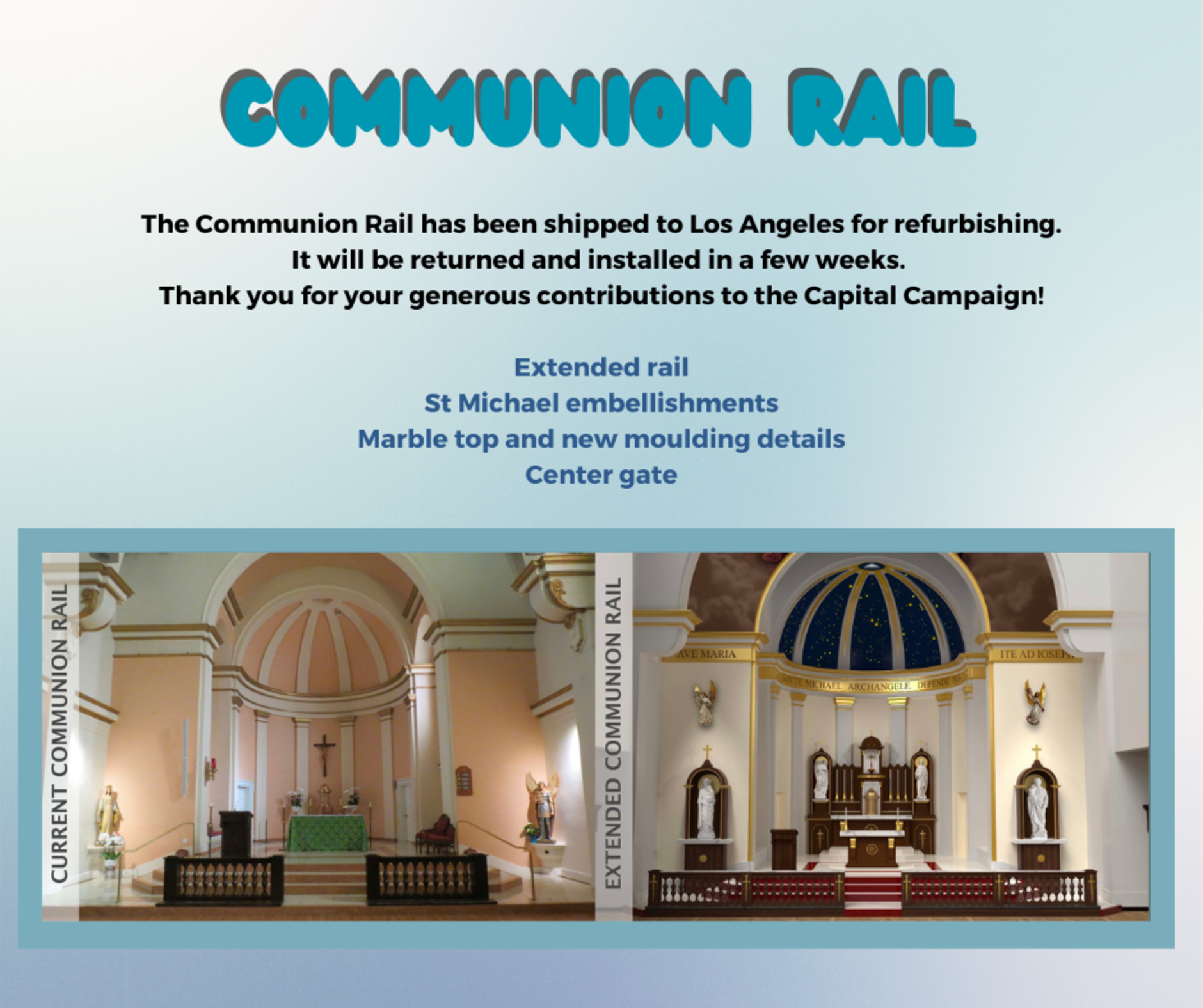 Communion Rail