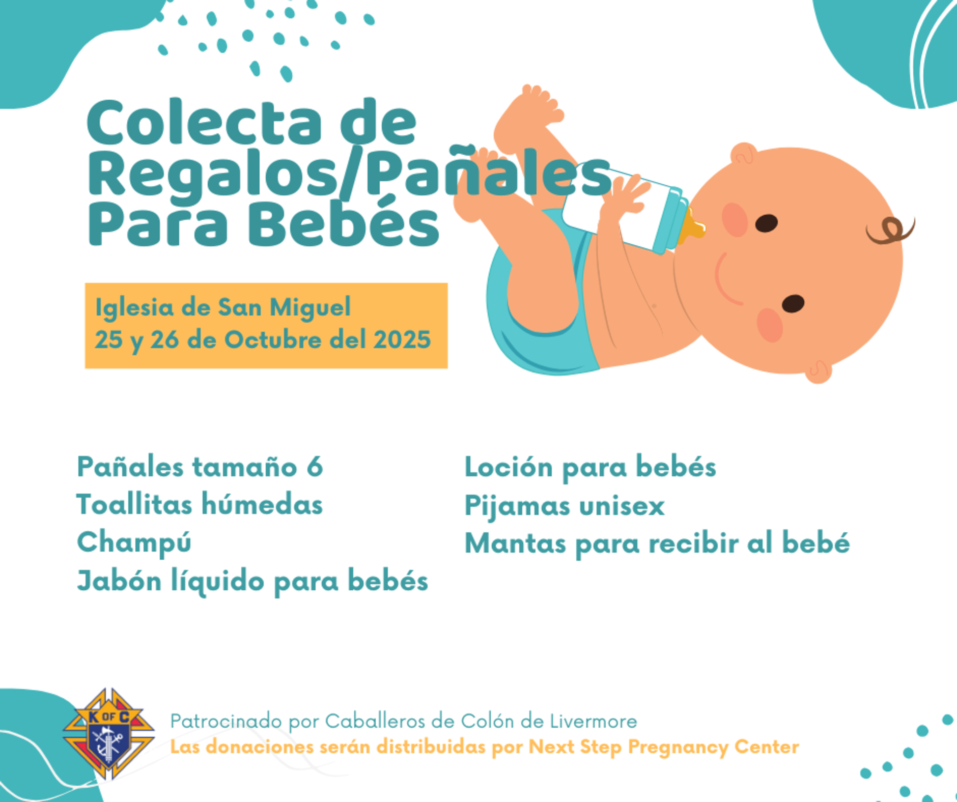 Diaper Drive Spanish
