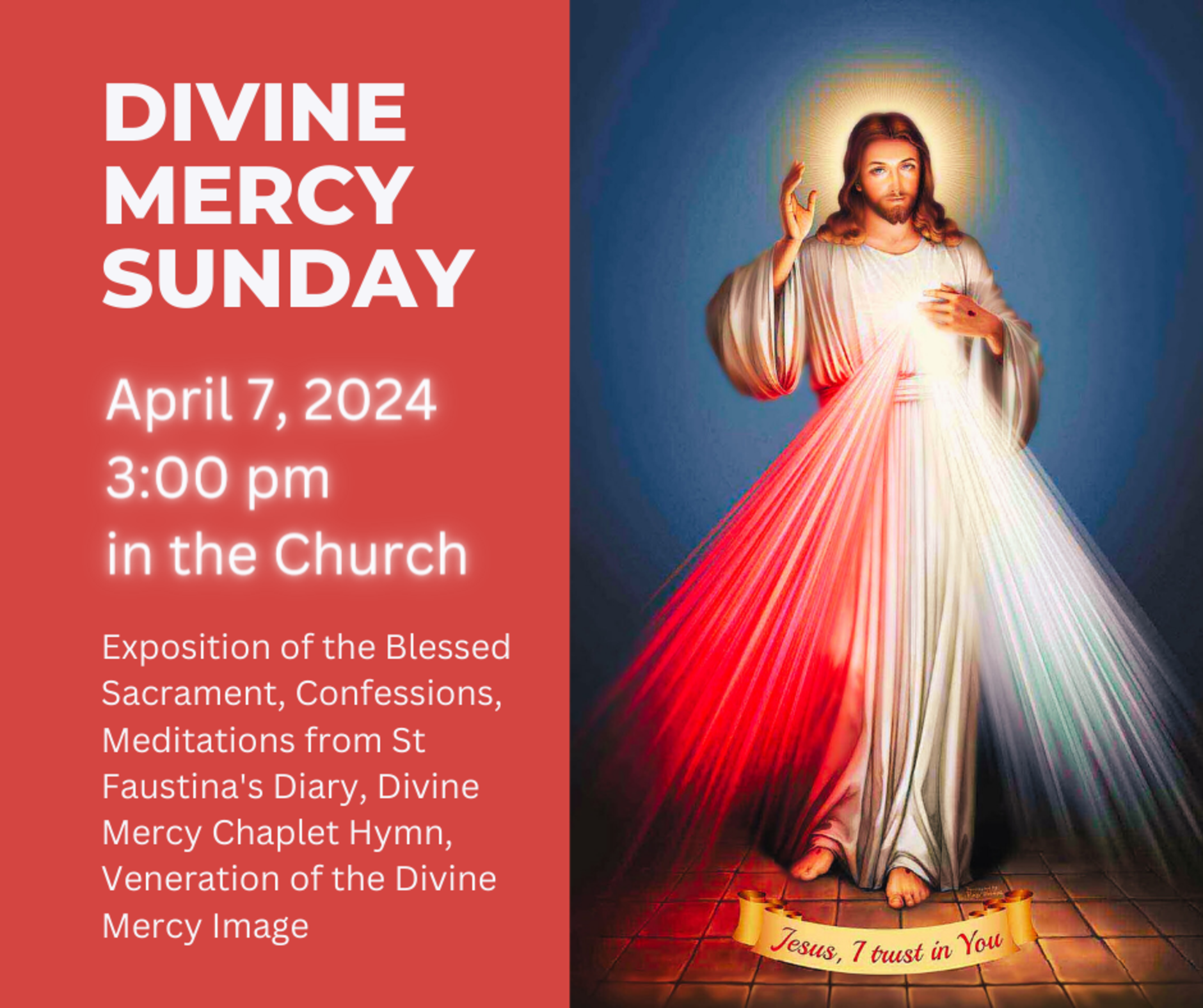 Divine Mercy Sunday 2024