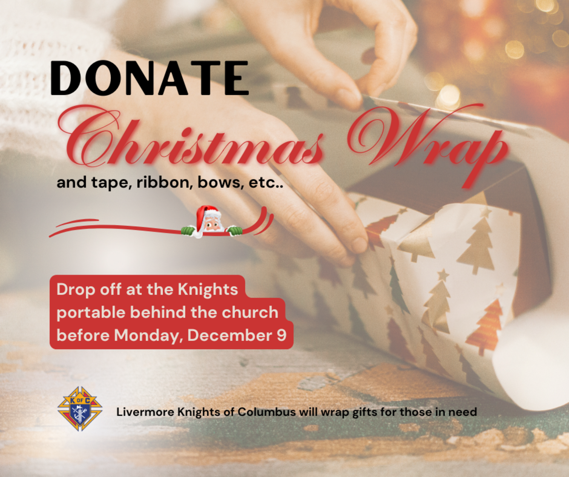 Donate Christmas Wrap