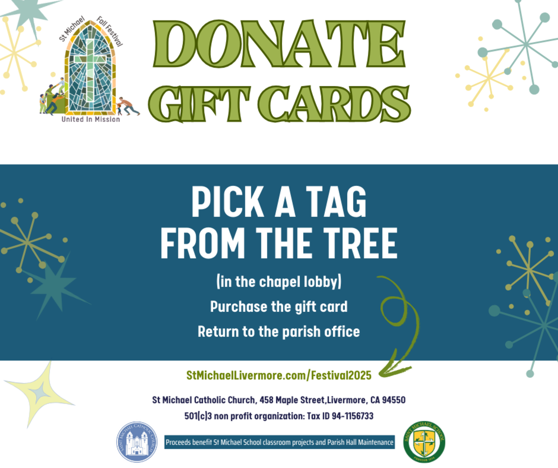Donate Gift Cards English
