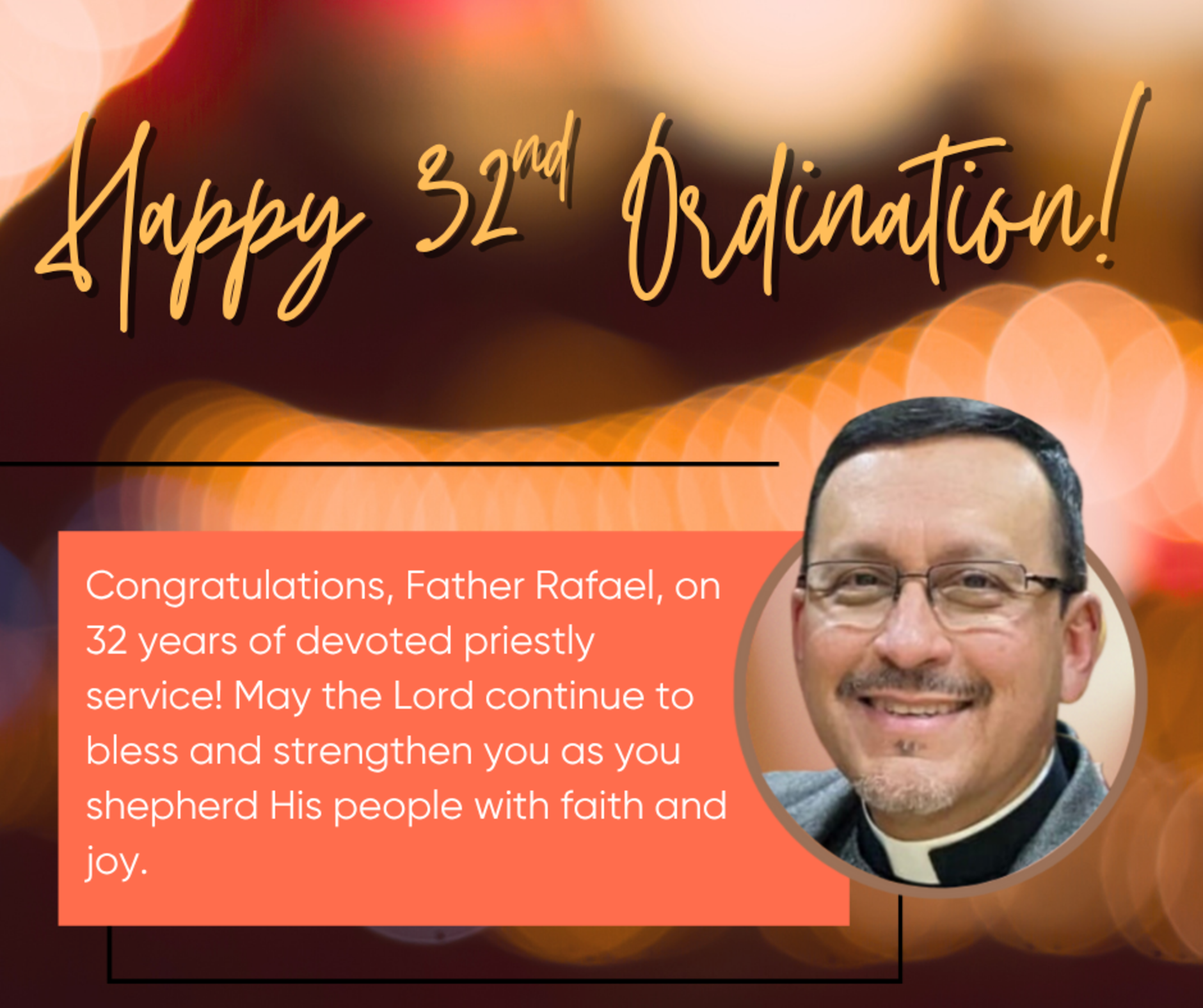 Fr Rafaels 32nd Ordination 