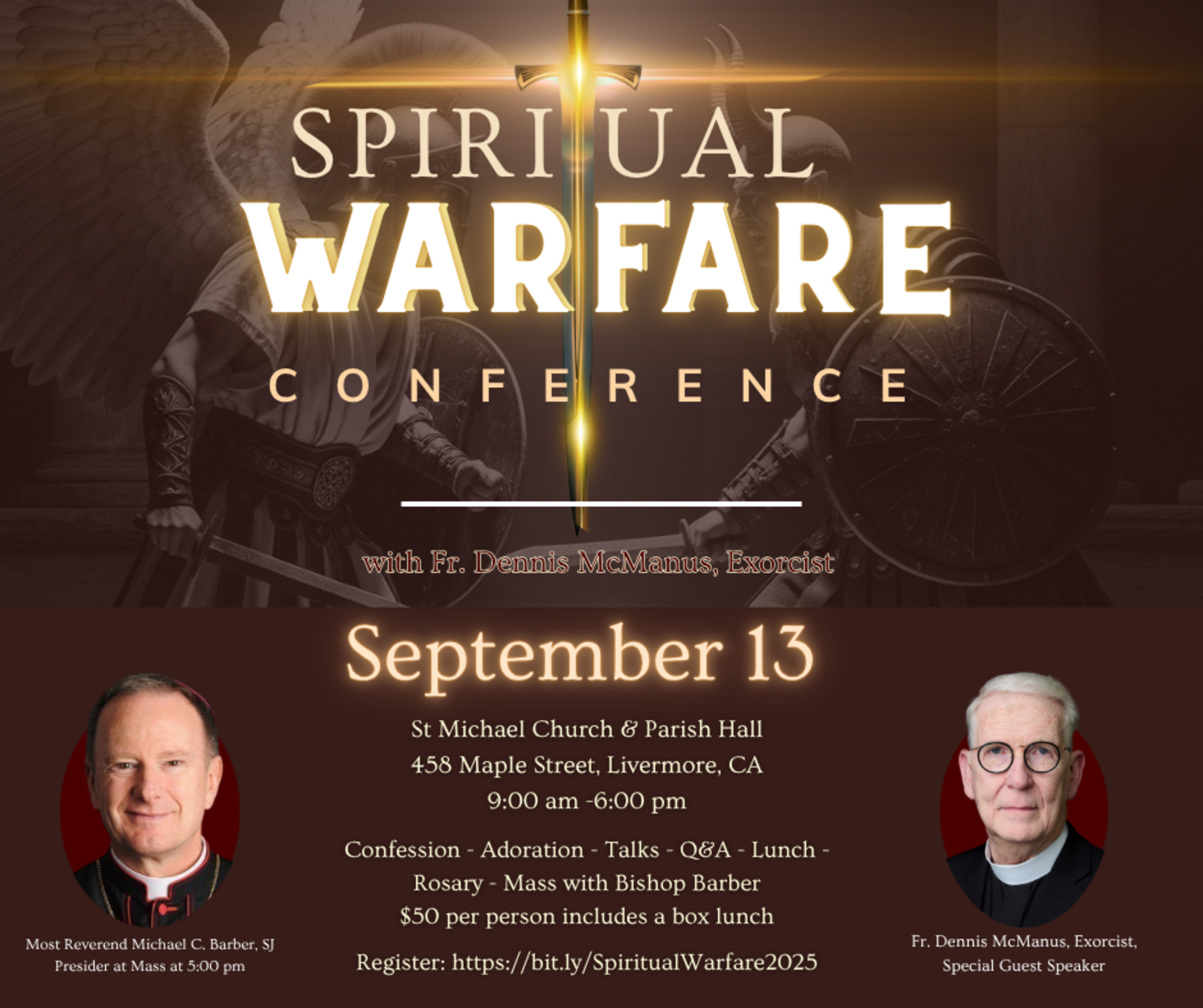 Spiritual Warfare Conference Sept 13