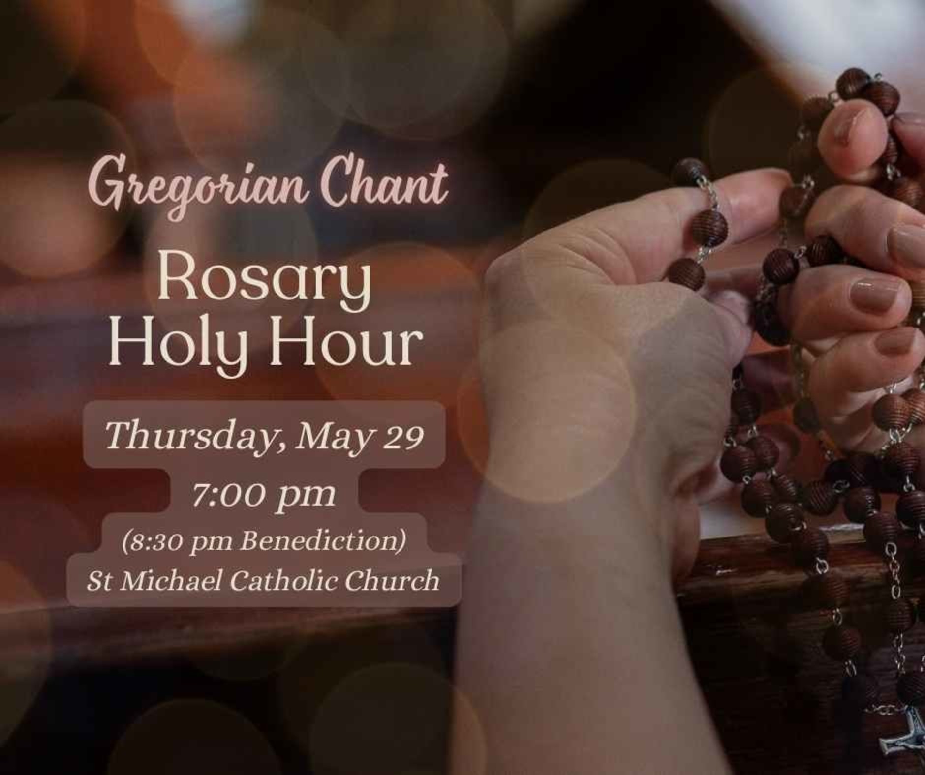 Gregorian Chant Rosary Holy Hour