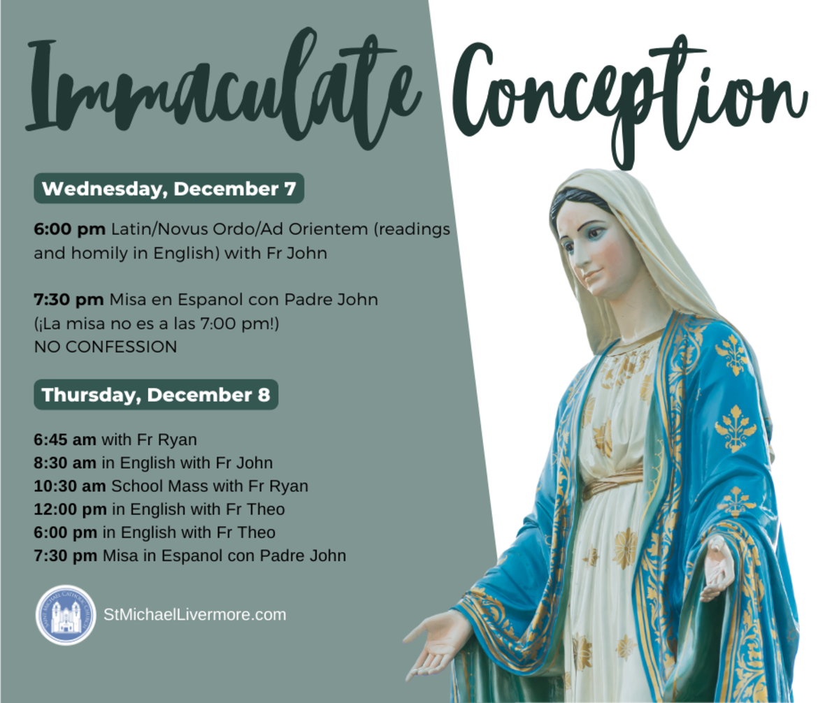 Immaculate Conception 2022