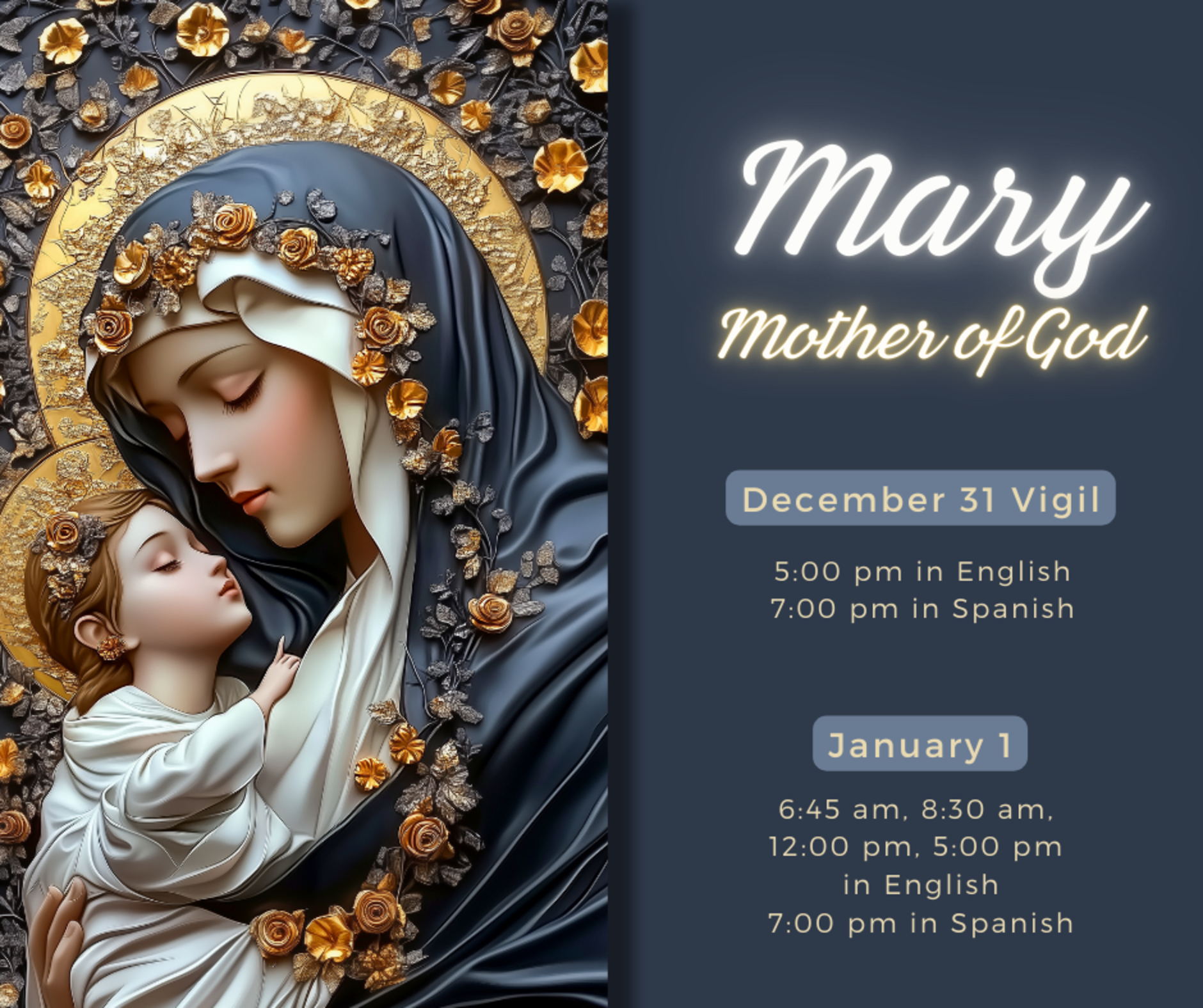 Mary Mother Of God 2026 English