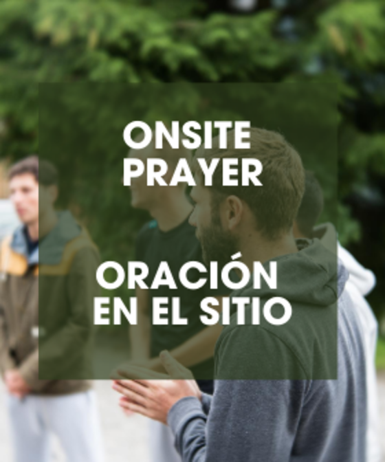 Onsite Prayer