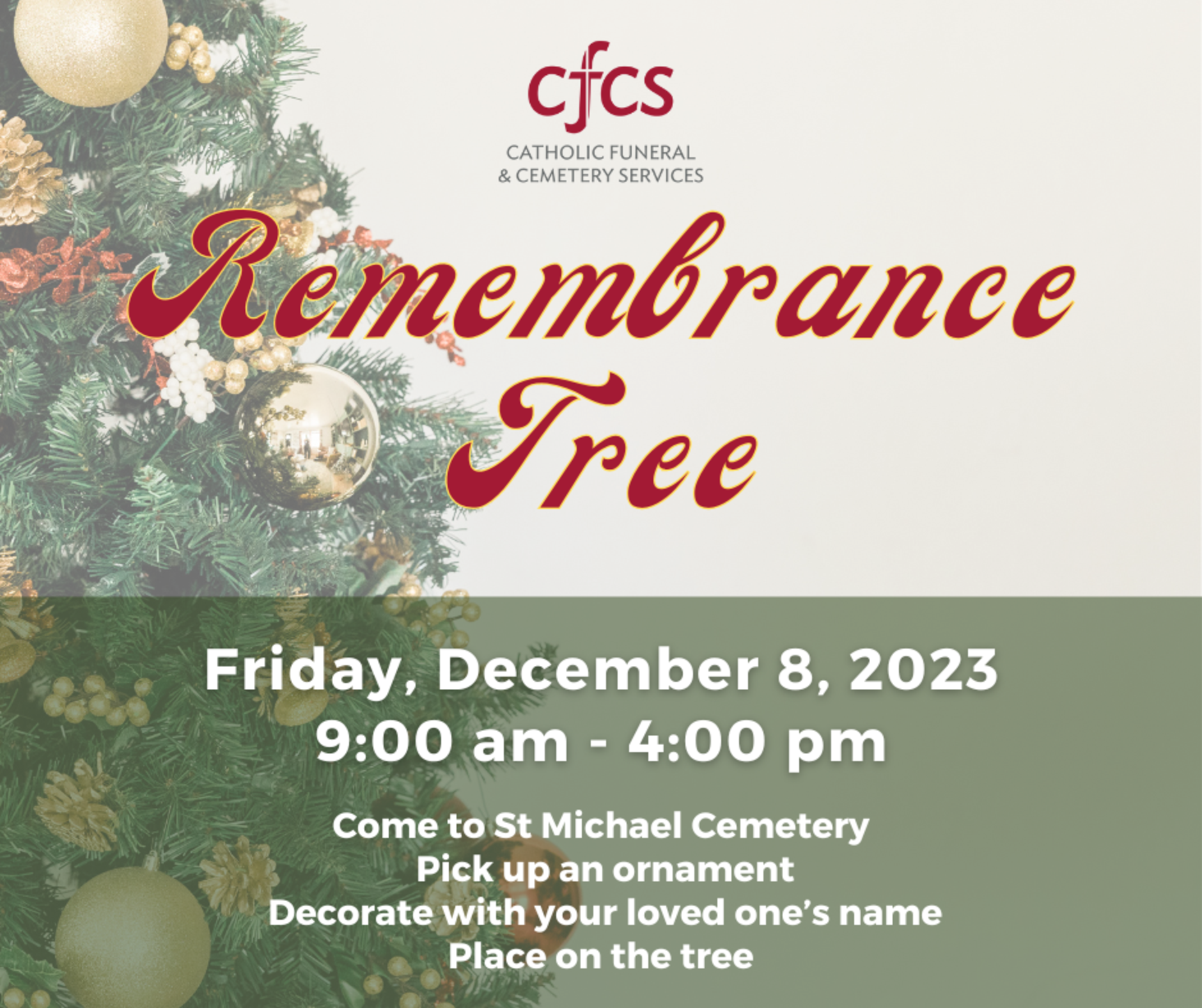 Remembrance Tree Cfcs 1