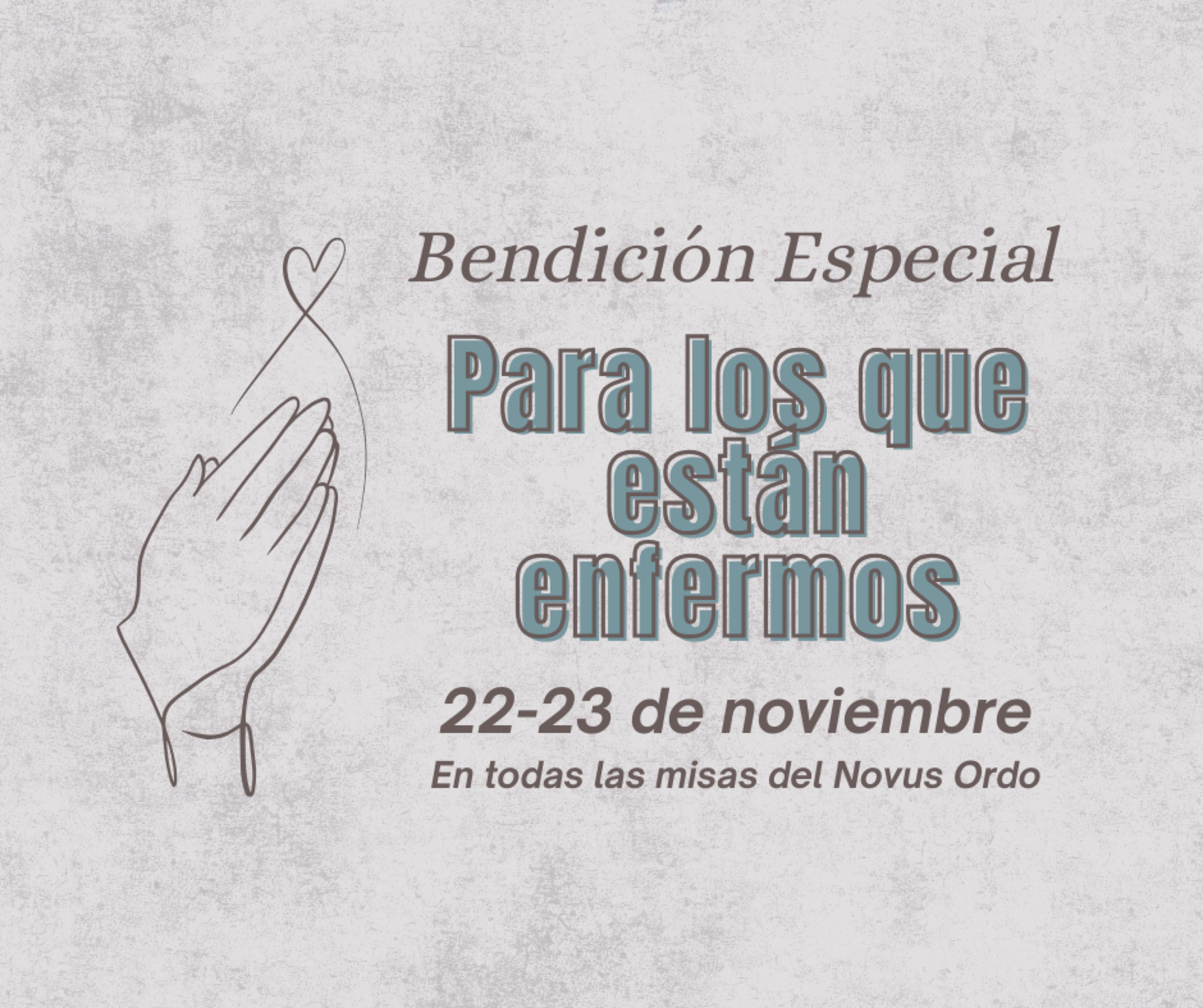 Spanish Blessing For Sick