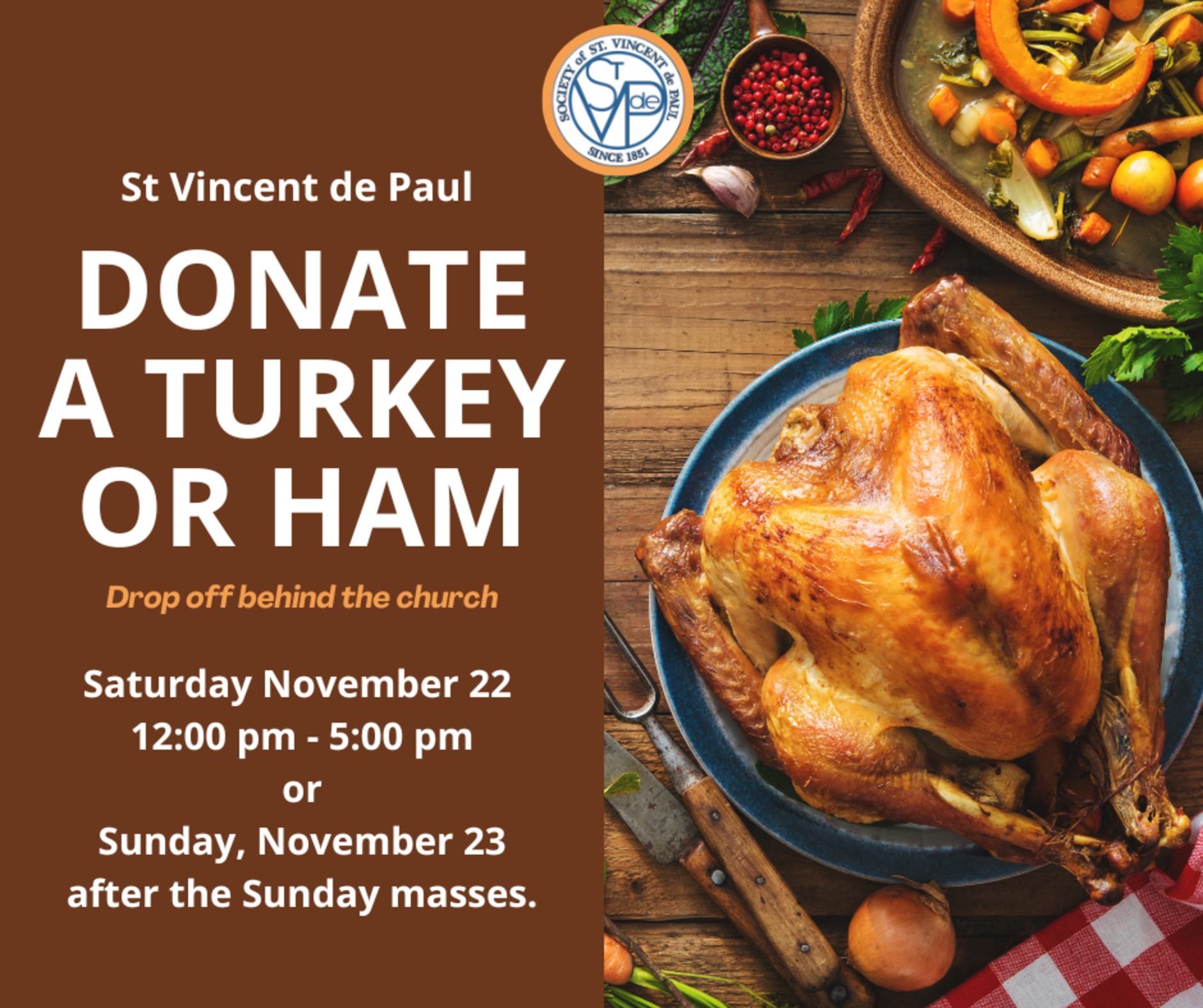St Vincent De Paul Donate A Turkey 2025 2