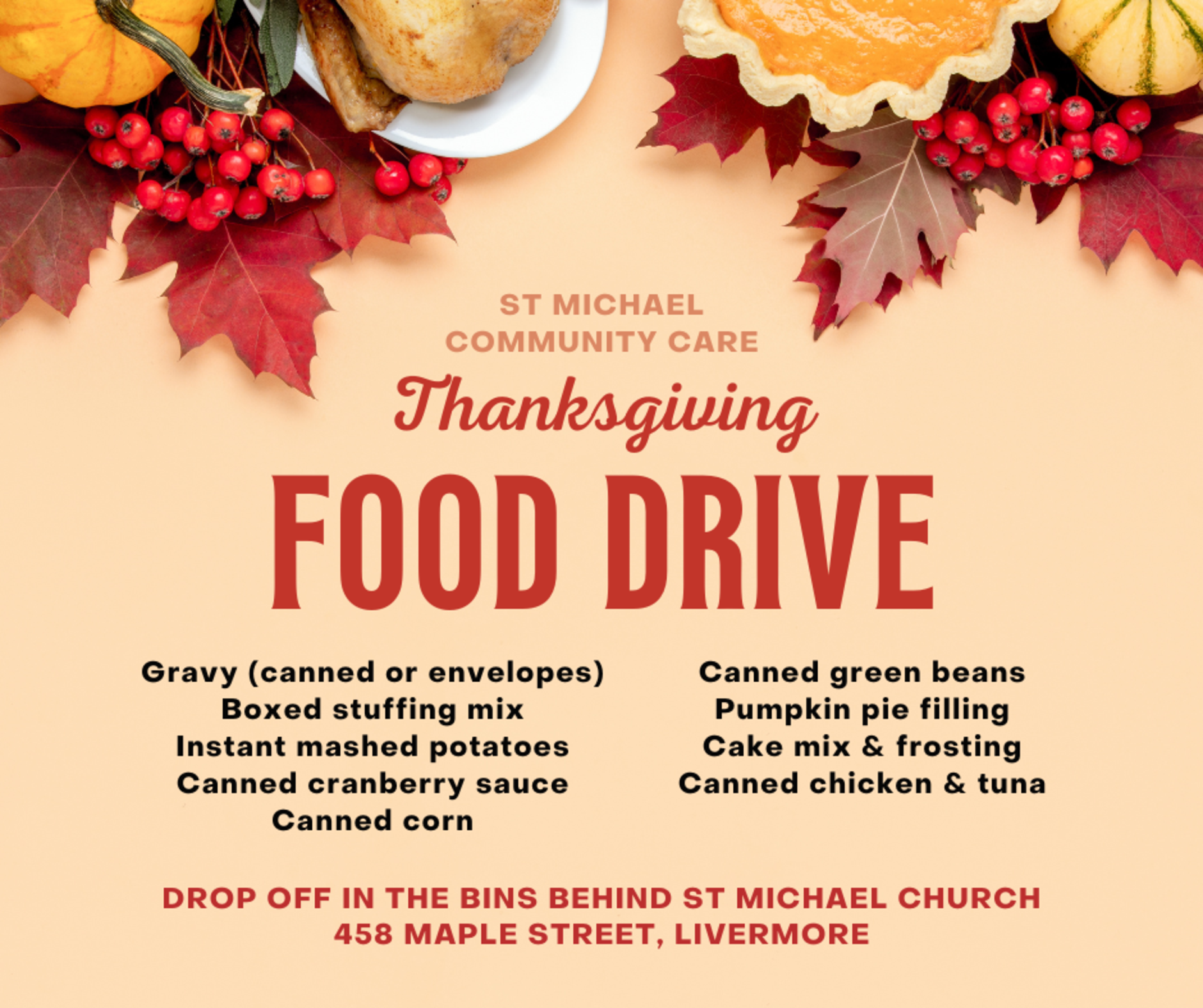 Thanksgiving Food Drive