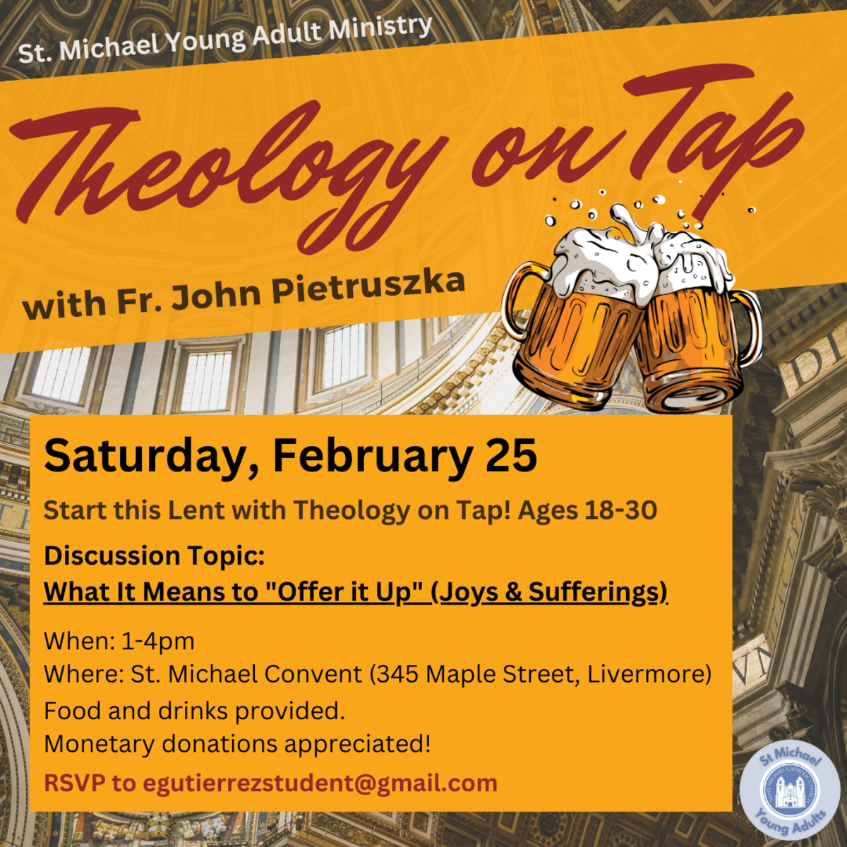 Theology On Tap Feb 25