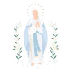 Virign Mary Logo