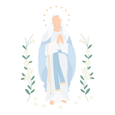 Virign Mary Logo