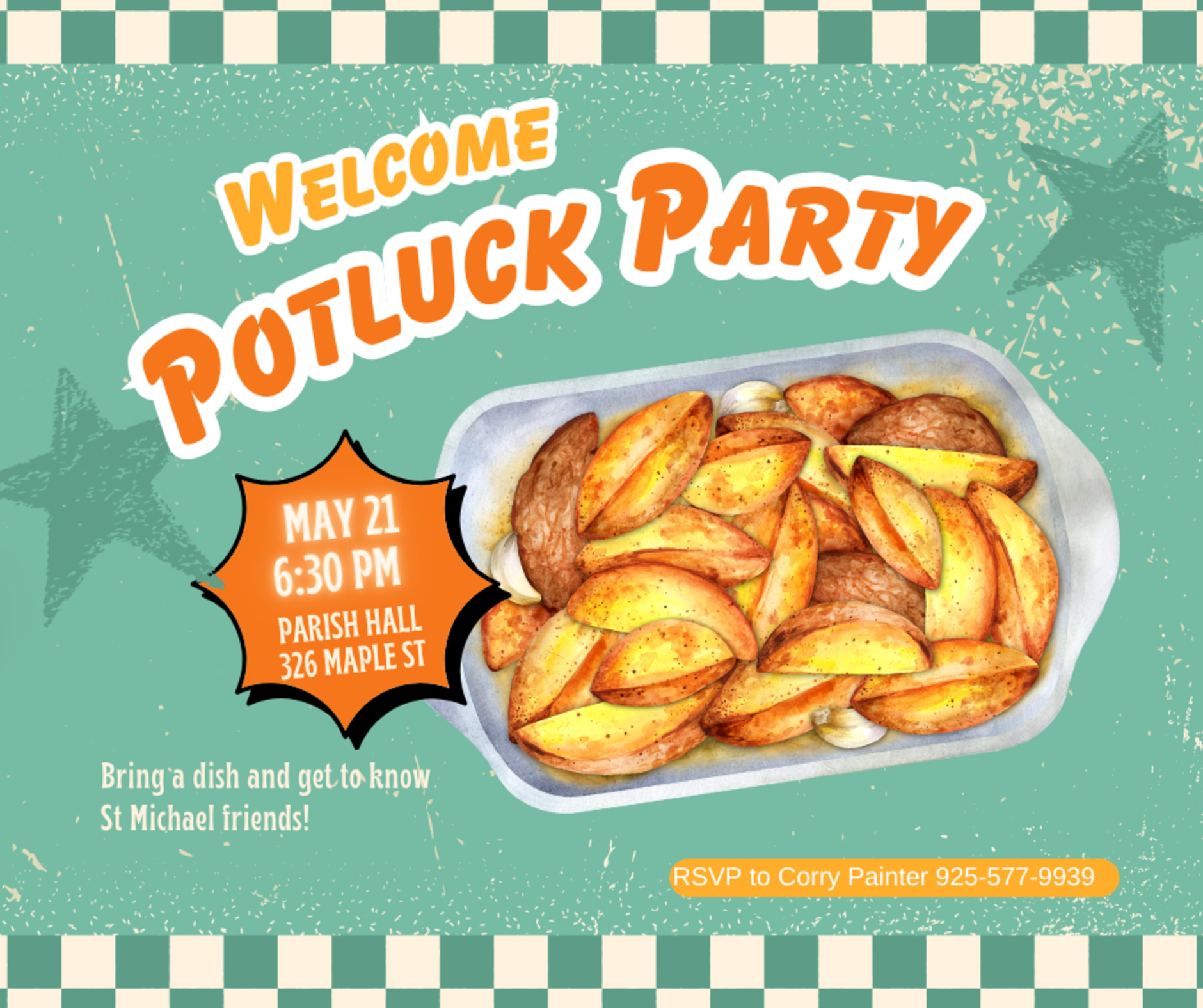 Welcome Potluck May
