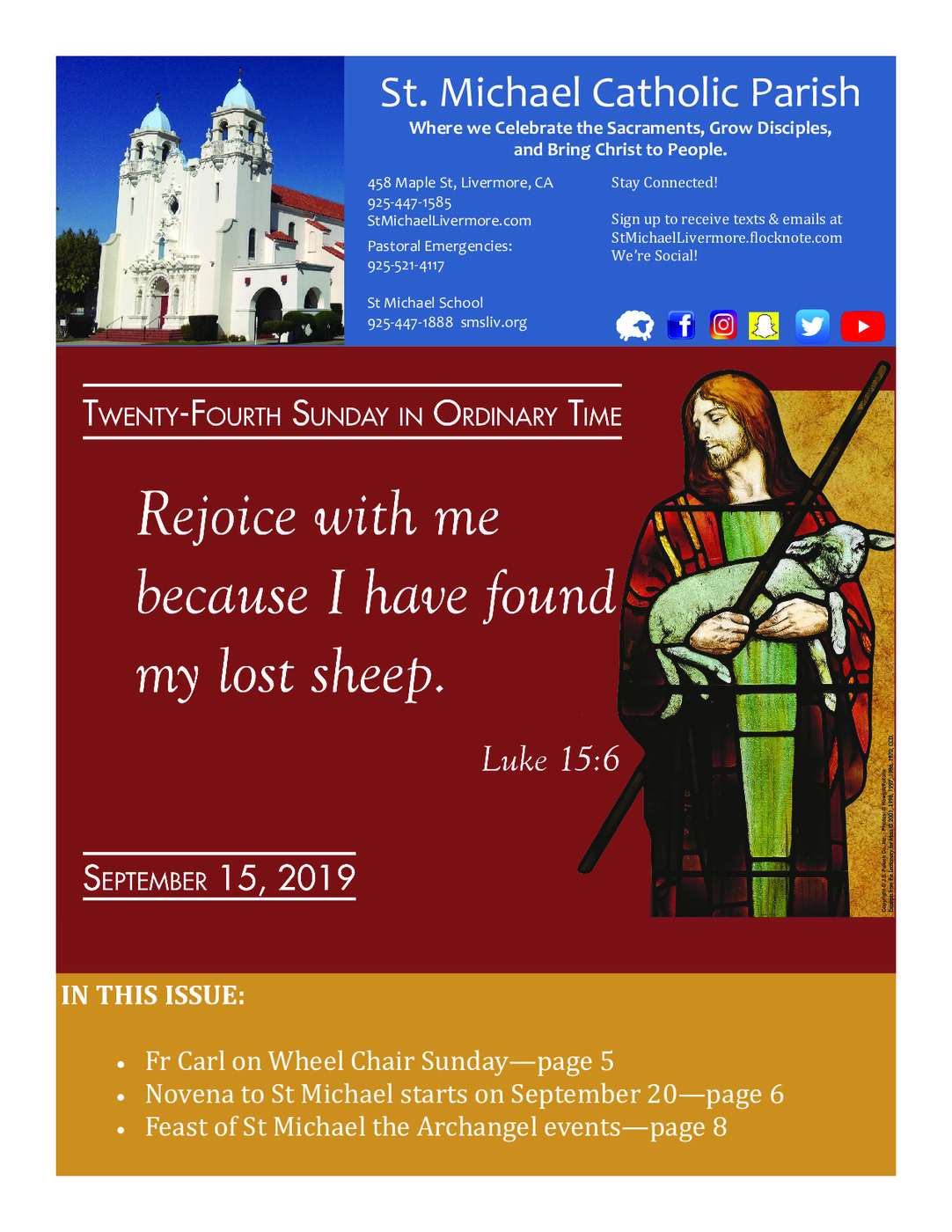 Bulletins St. Michael Catholic Church