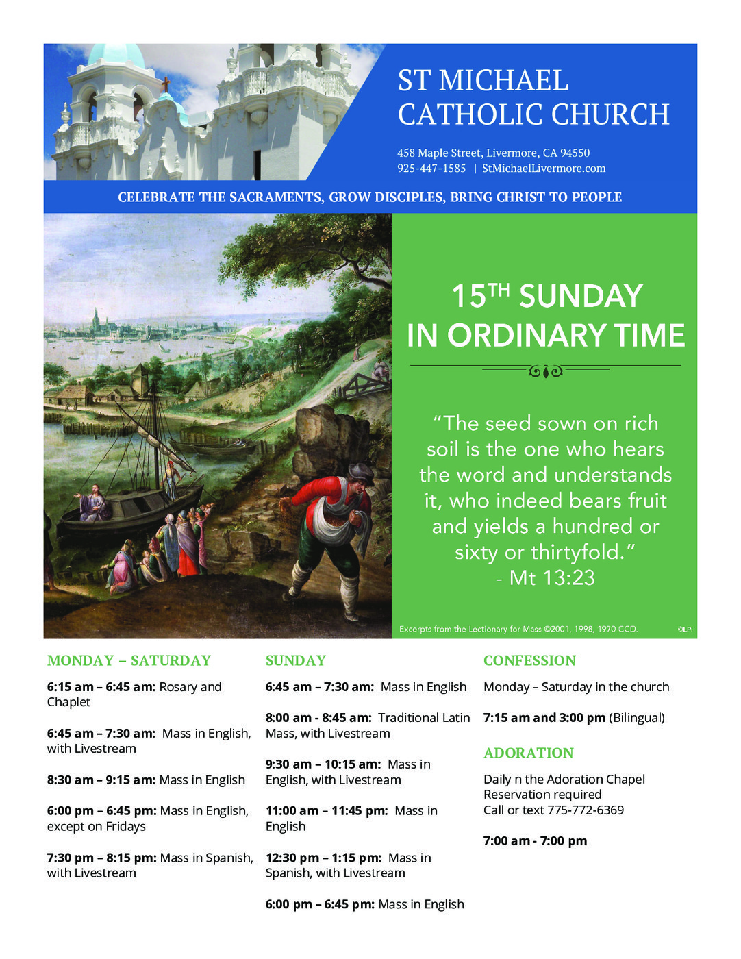 Bulletins St. Michael Catholic Church