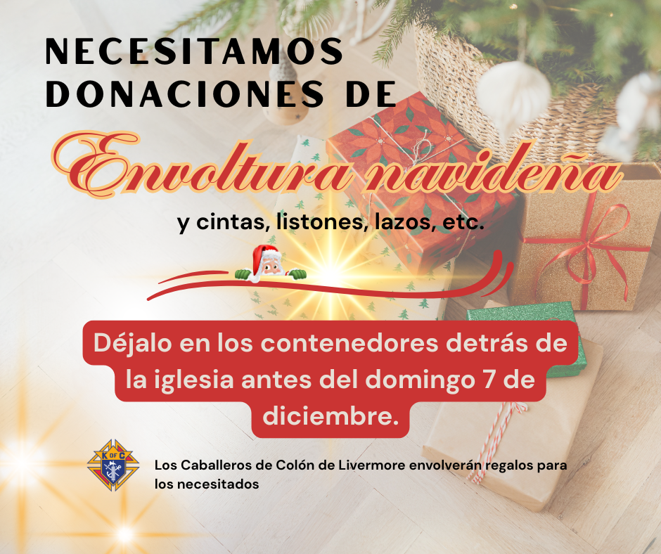 Christmas Wrap Donationspanish