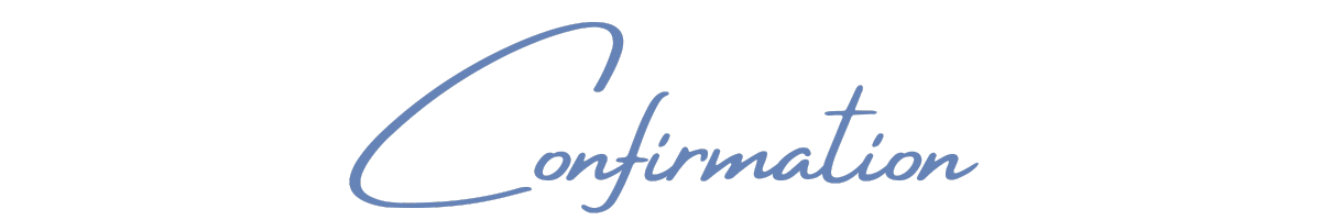 Confirmation