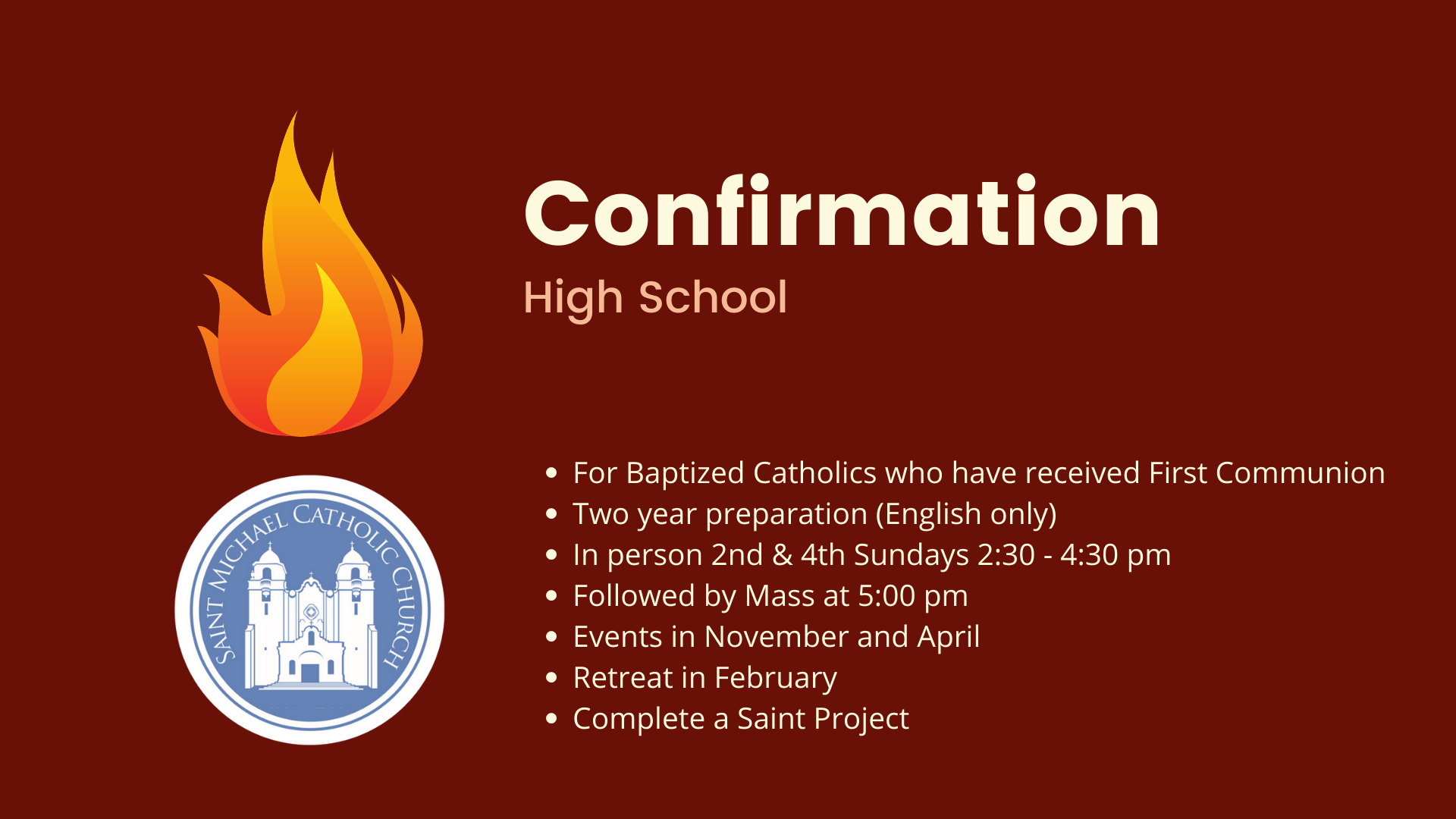 Confirmation High School