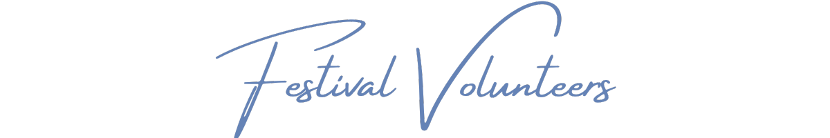 Festival Volunteers