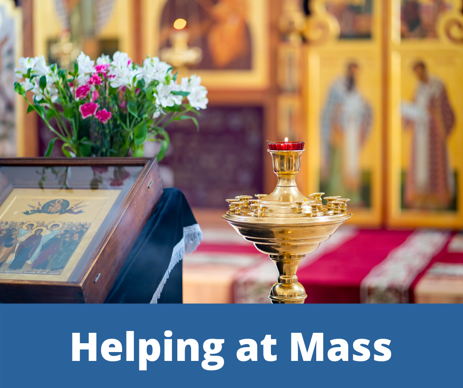 Helping At Mass