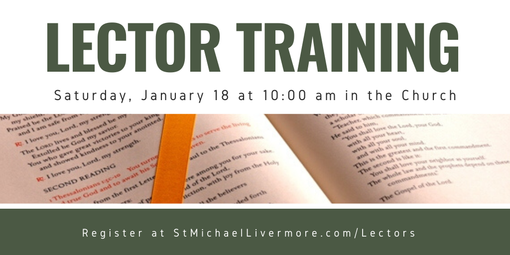 Lectors St. Michael Catholic Church