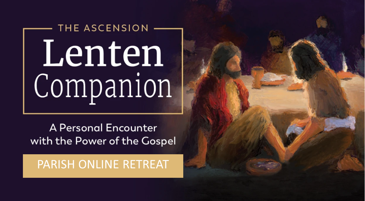 Lenten Online Retreat Banner 2021