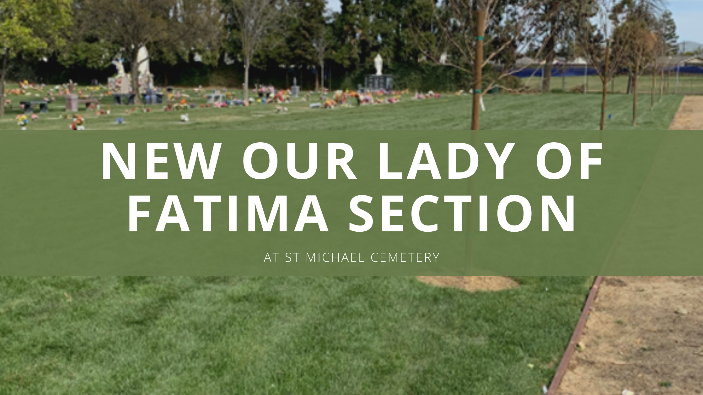 New Our Lady Of Fatima Section