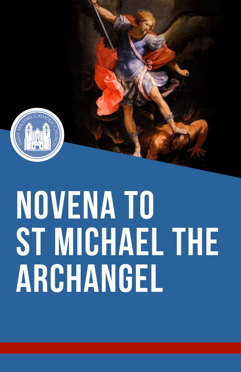 Novena To St Michael   Cover Eng
