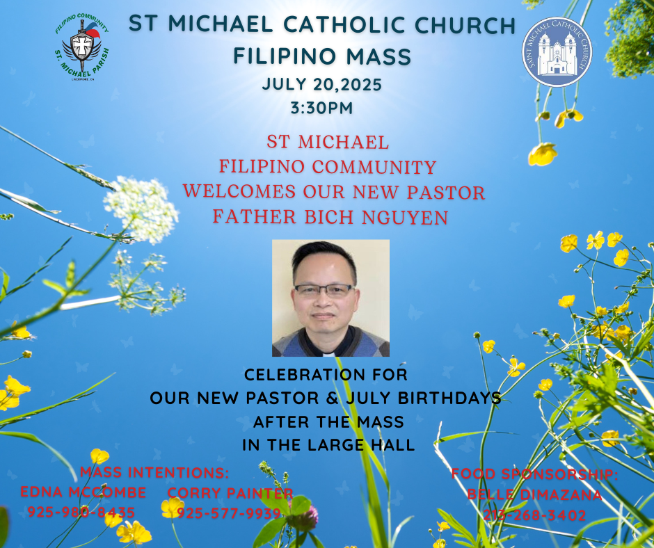 SMFC Filipino Mass Flyer  -  July 2025