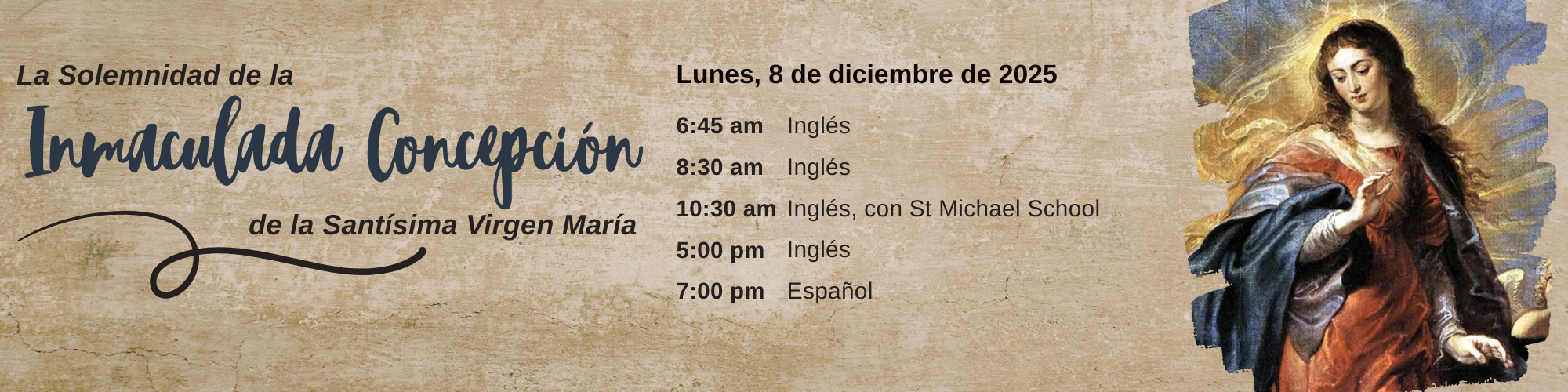 Spanish Immaculate Concepti