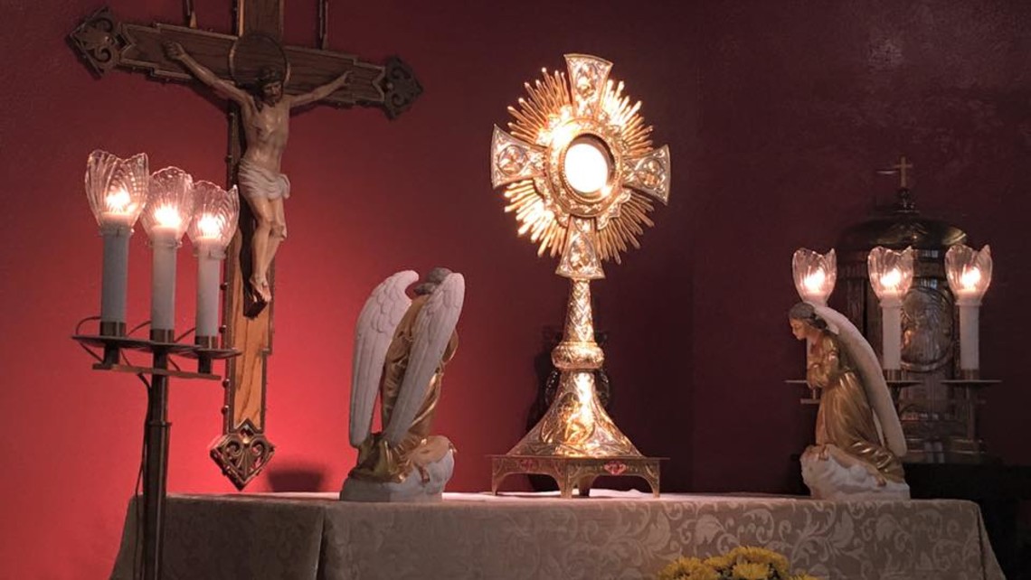 Eucharistic Adoration in the Summertime | St. Michael Catholic Church