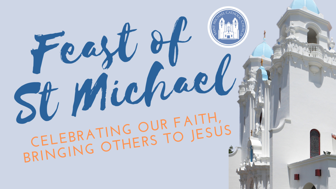 Feast Of St Michael Blog Banner