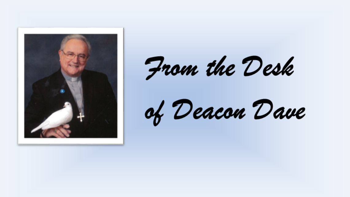 From The Desk Of Deacon Dave