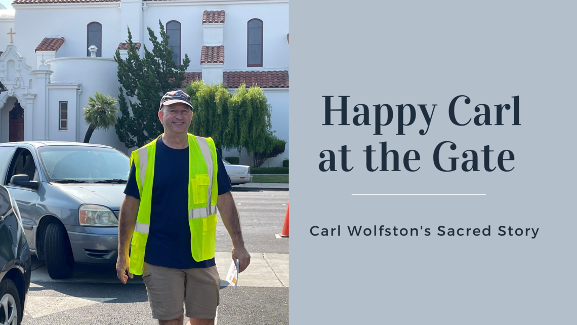 Happy Carl At The Gate