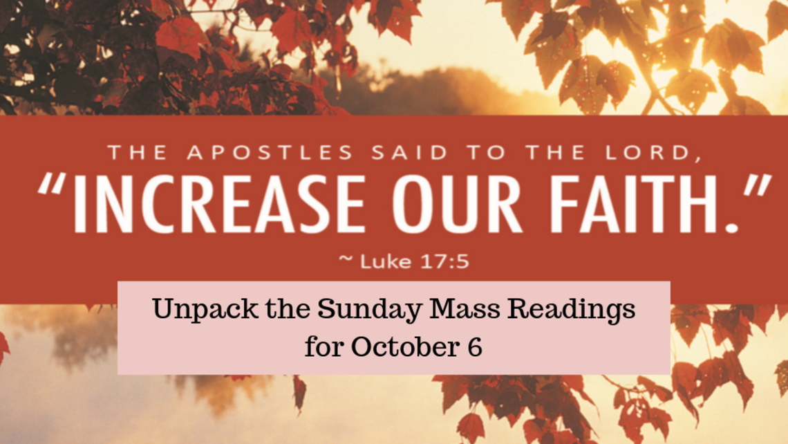 Increase Our Faith