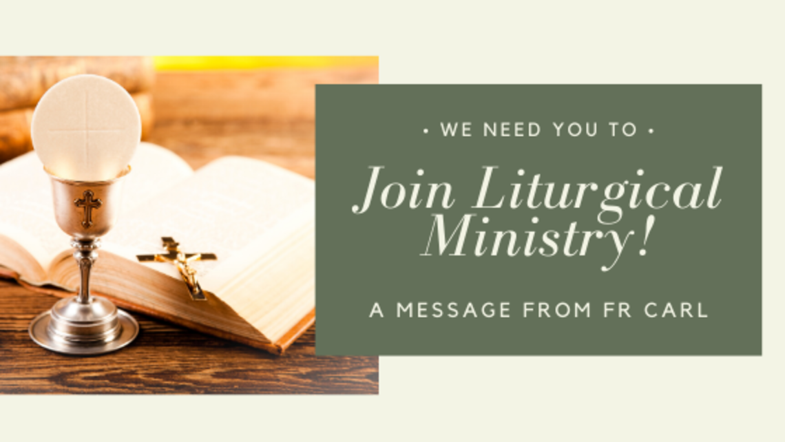 Join Liturgical Ministry   Blog